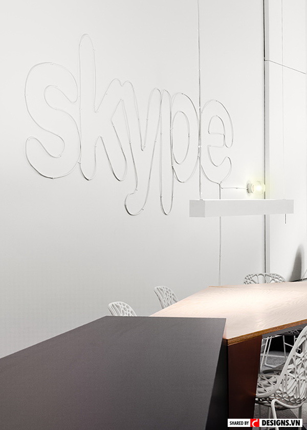 Văn phòng sáng và xanh của Skype - Archi